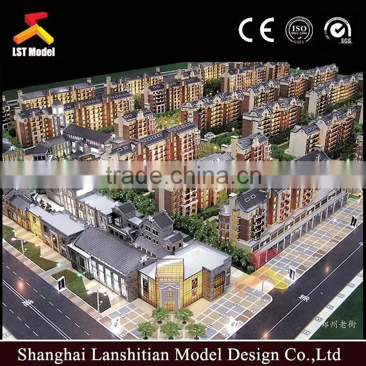 High Quality architectural model for real estate sales display