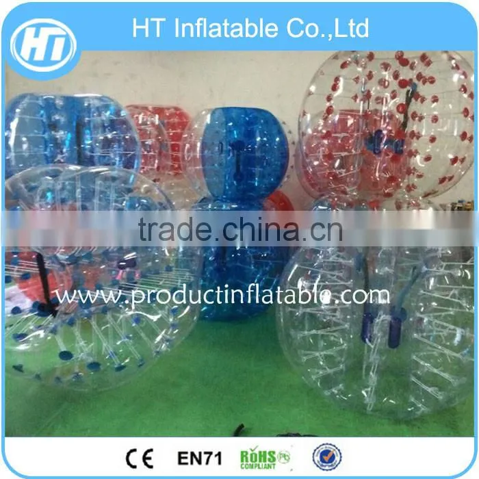 Factory Colorful Cheap Bubble Football,Inflatable Ball Suit,Body Zorb Ball,Loopy Ball