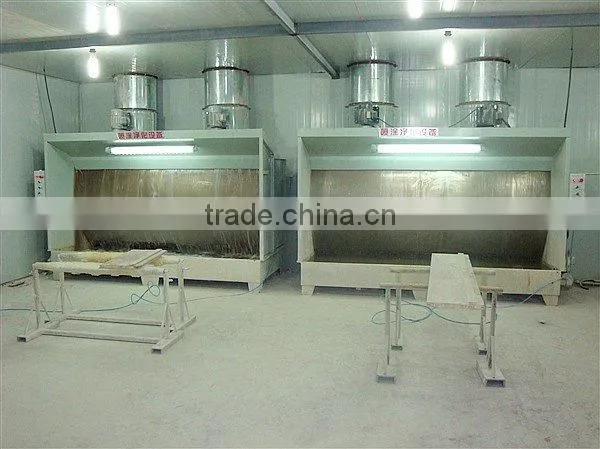 woodworking painting booth paint booth