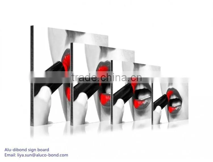 2mm 3mm thick outdoor advertising material ACM advertising signboard material