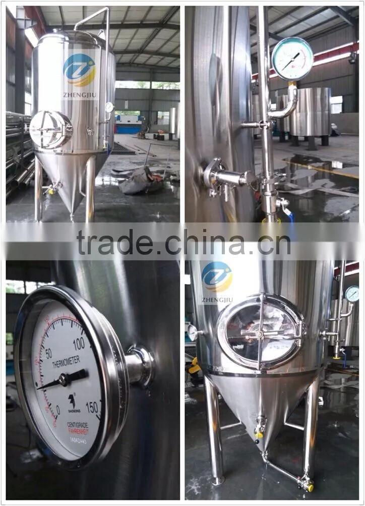 30L-15000L conical beer fermentation tank