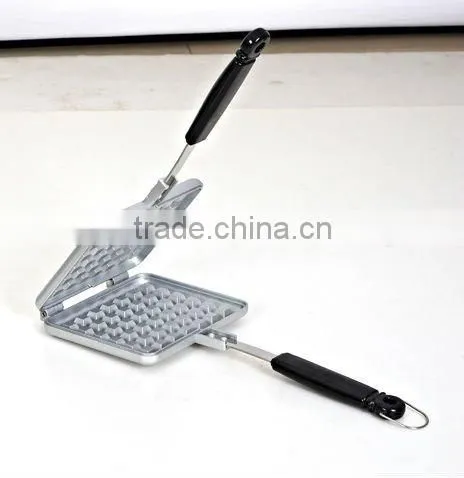 Aluminum die cast grill bake waffle maker iron