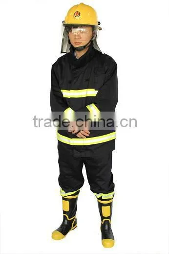 Fire acid resistance fighting protective clothing