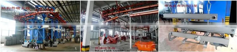 3.8 ton red color GOODSENSE Forklift Trucks with Chinese Diesel Engine