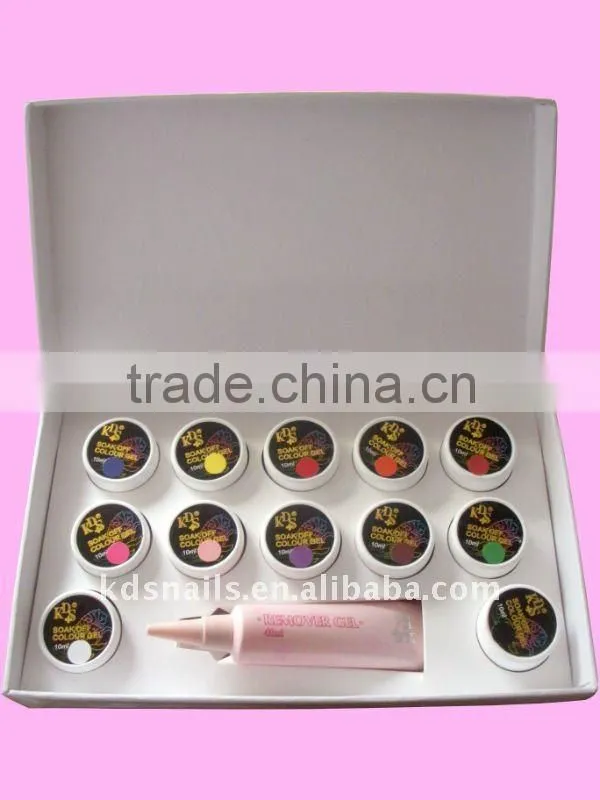 Gel manicure set color gel uv, top quality nail gel