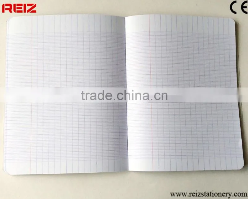 french lines notebooks 17x22cm, 24pages, 48page, 96pages Seyes exercise book