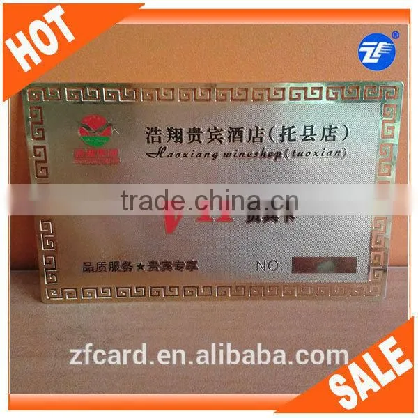 Popular Custom metal business card