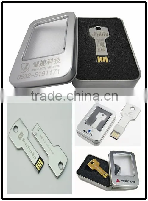 super mini wholesale bulk 2gb,4gb,8gb,16gb,32gb,64gb key chain shape memory usb flash drive for promotion gift with custom logo