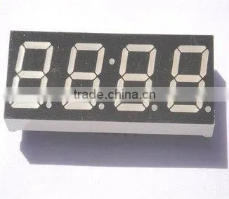 7 segment led display for countdown timer