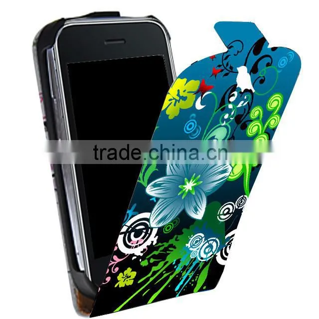 PRINTED PU MAGNETIC LEATHER CASE, FLIP LEATHER CASE FOR LG L FINO