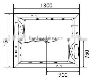 MEXDA Massage Bathtub(whirlpool,bathtubs,tubs) WS-0502