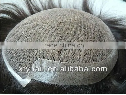 Human hair wigs for men high quality men's toupee