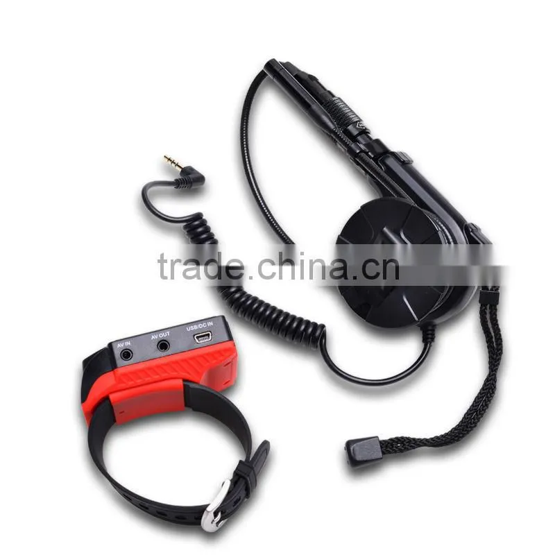 Watch Style Reelable Endoscope Borescope 8.5mm Inspection Camera 2.4" LCD Video