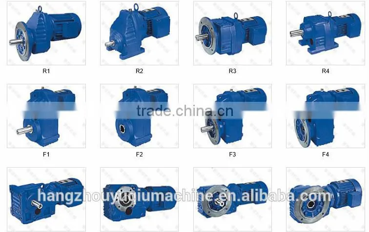 Fseries parallel shaft -helical gear reducer
