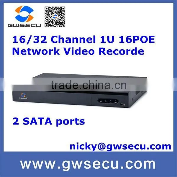 gwsecu 16CH 1U 16PoE Network Video Recorder KD-Z3516NH-16P