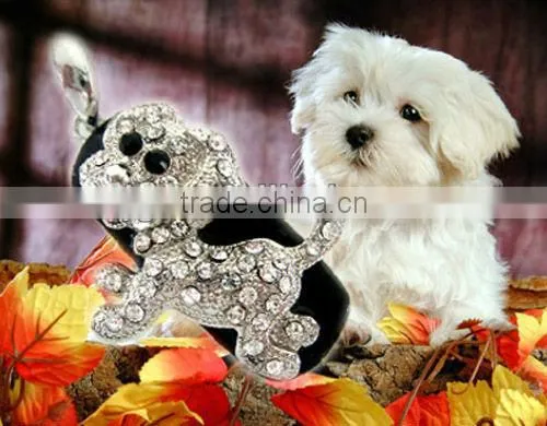 Lovely Jewellery Dog Shape USB with Keychain For Promotion