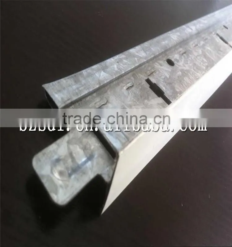Galvanized Groove T Grid suspended ceiling Main Tee/Cross Tee/Wall angle