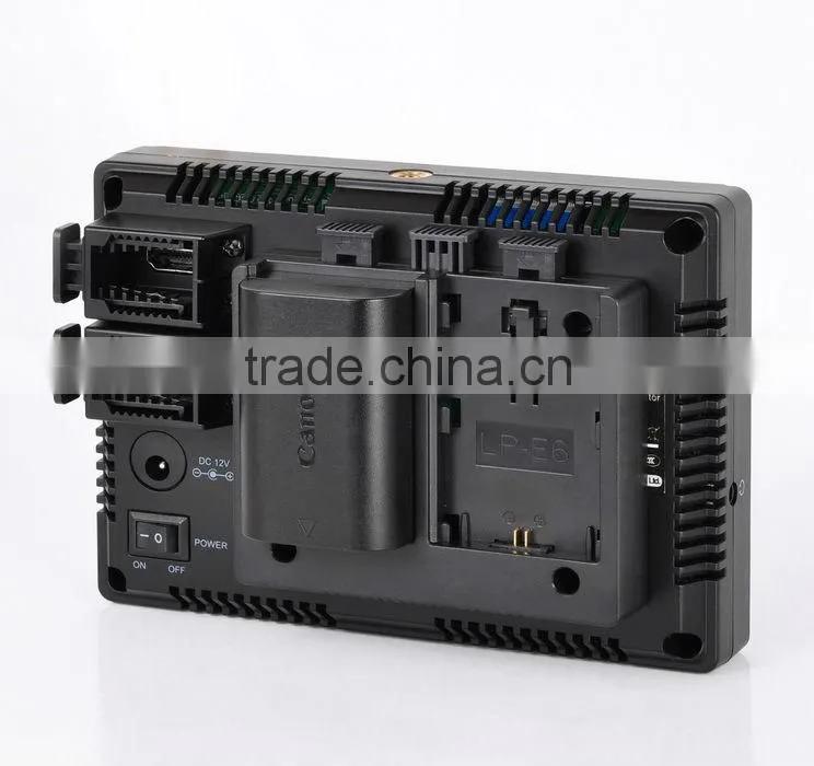 MustHD 5 inches On Camera Video assist Field Monitor with HDMI input Focus Assist Marker False Color Pixel to Pixel etc