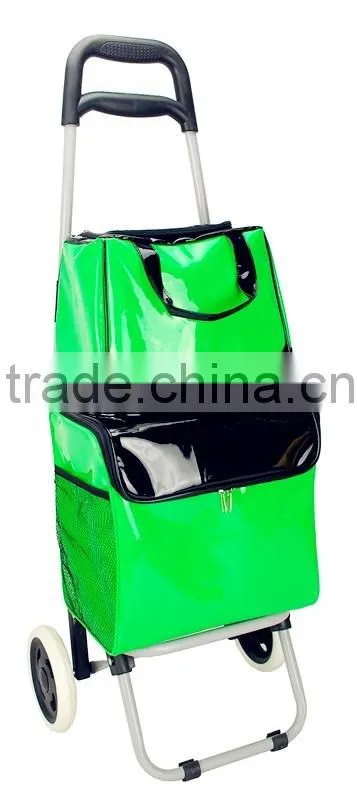2016 latest patent PVC shopping trolley