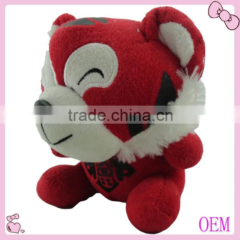 Cute stuffed plush cartoon tiger toys