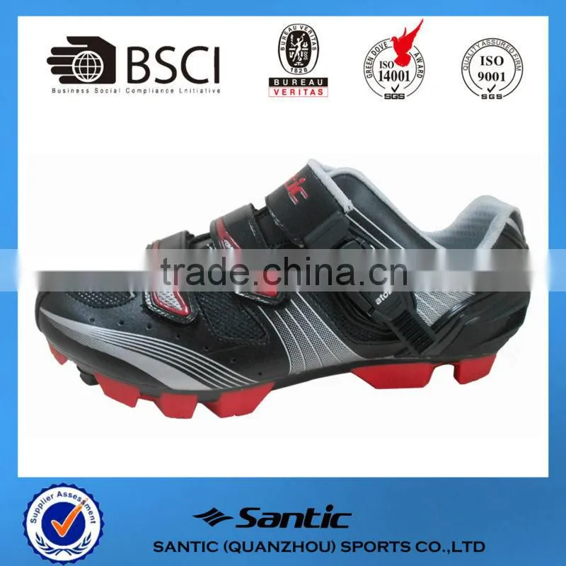 2016 oem hot sale mtb cycling shoes bicycle shoes bike shoes with atop buckle