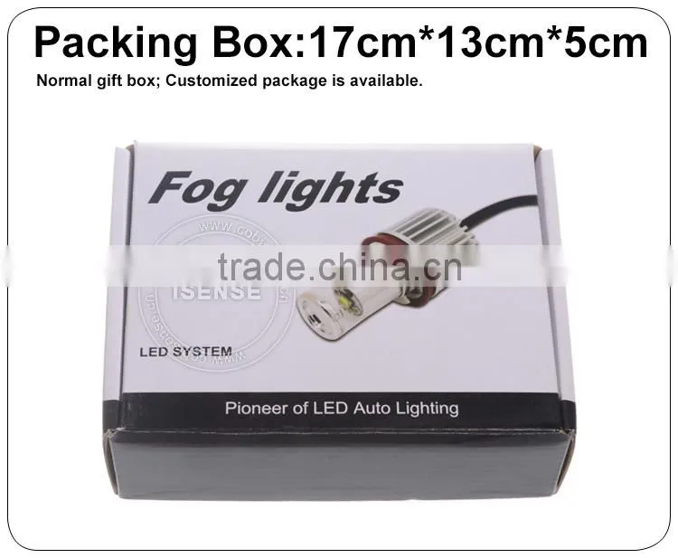 Automotive auto led lighting car accessories H10 led fog light led headlight car lamps 4pcs CR led chips 10W DC9V-30V