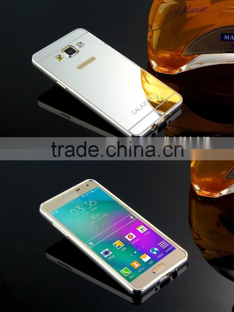 Hot Sale Aluminum Mirror Bumper Phone Case Cover For Samsung Galaxy A5