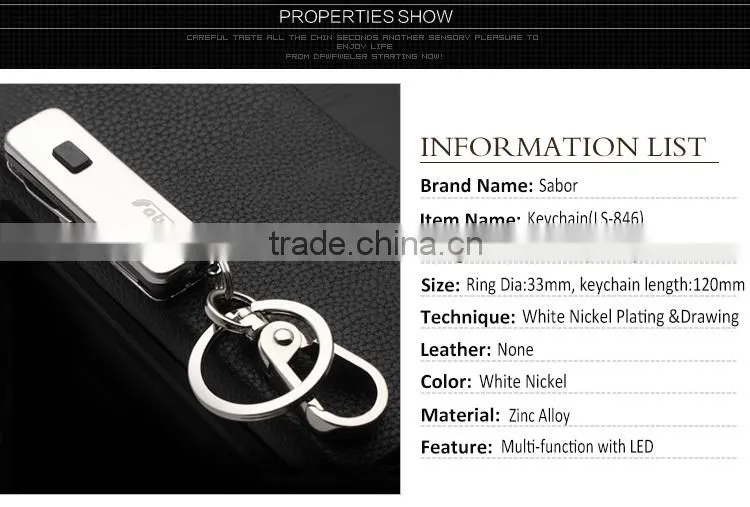 Customized Camping Multi Purpose LED Key Chain