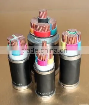 6/10kv, XLPE insulated, steel tape armoured power cable