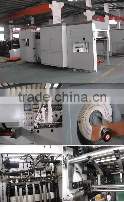 Die creasing machine Yinghe for paper package ,cardboard box ..