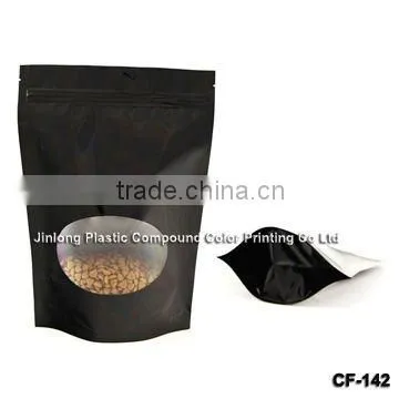 stand up coffee pouch with zipper