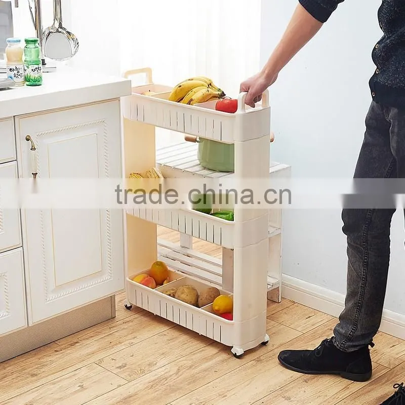 Homeware 3 Layers plastic cracks shelf storage rack organizer rack