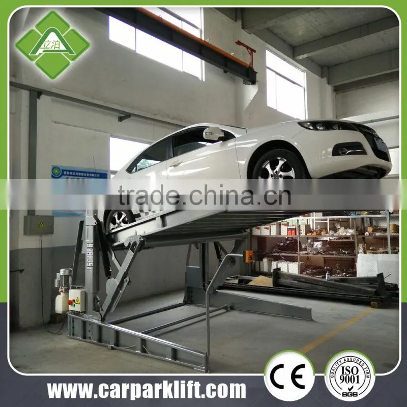 tilting parking lift machinery