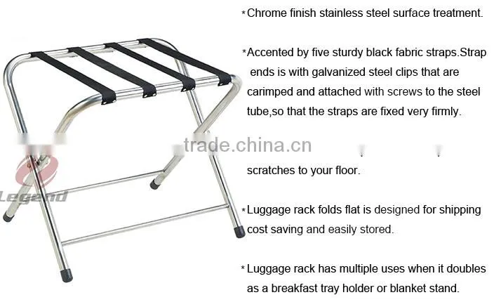 Professional Customized steel shelves baggage shelf