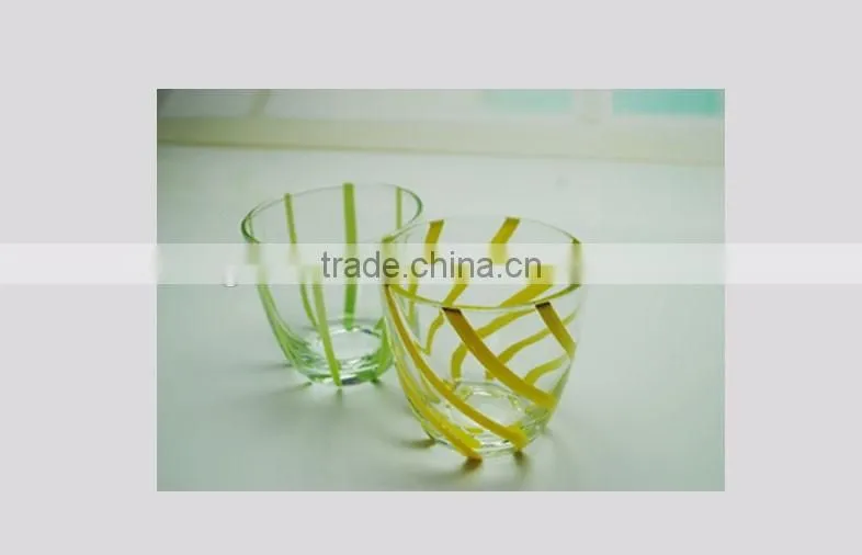 wholesale custom Glassware cake cup Machine made