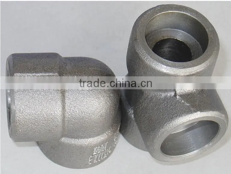 asme b16.9/16.28 socket weld and npt thread pipe fitting price
