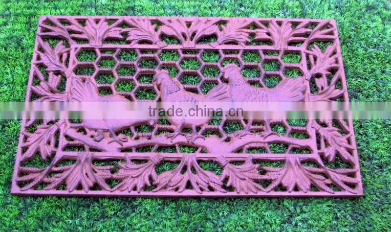 Cast Iron Decorative Doormat