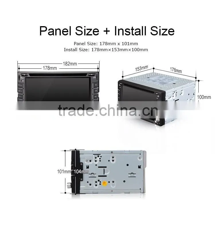 EONON D5168Z 6.2" HD Screen Special Car DVD/GPS Player