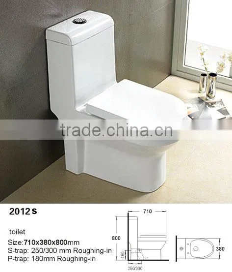 Whosesales Good Quality Hot Sell Products Floor Mount White Ceramic Wholesale Bathroom WC Toilet