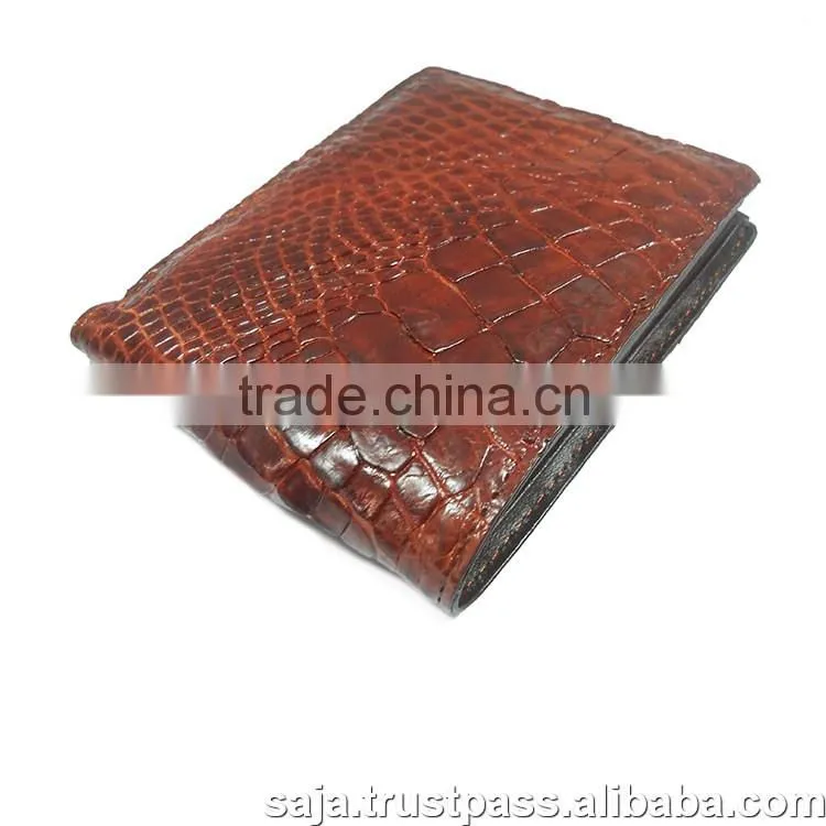 Crocodile leather wallet for men SMCRW-001