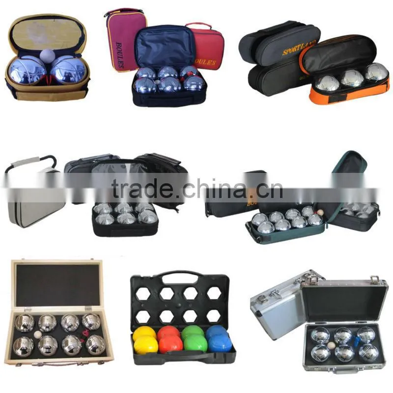 unpolished steel boules set