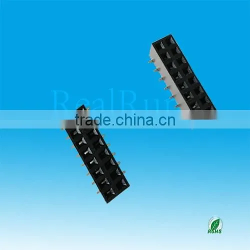2.54mm Pitch Dual Row SMT H=8.5mm Female Header Connector