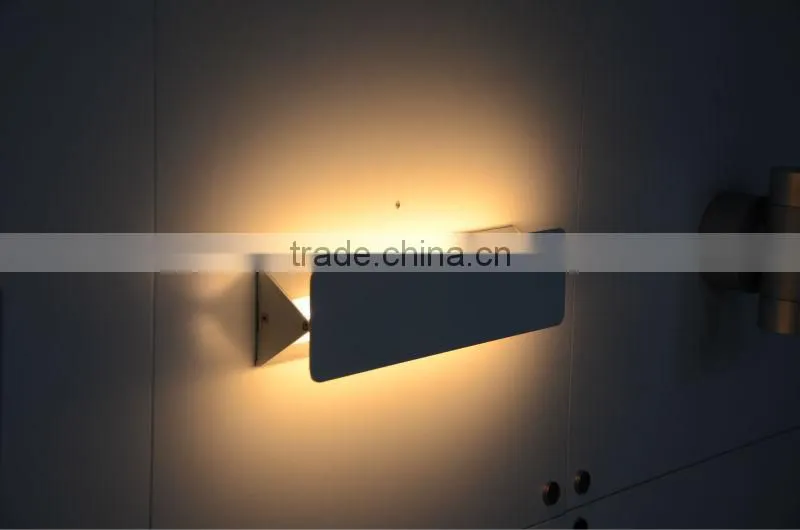 12w 600mm long adjustable plate led wall light indoor energy saving for The bathroom mirror and bedside table