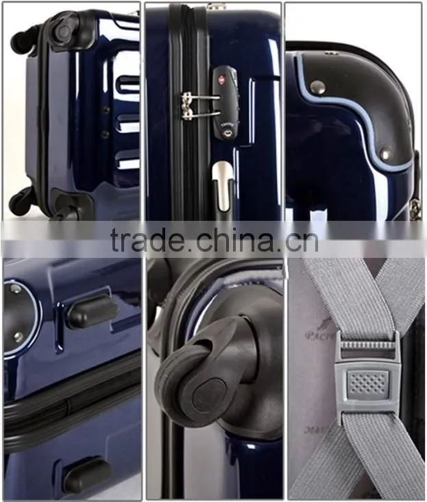 abs and pc trolley luggage set 20'' 24'' 28''/suitcase