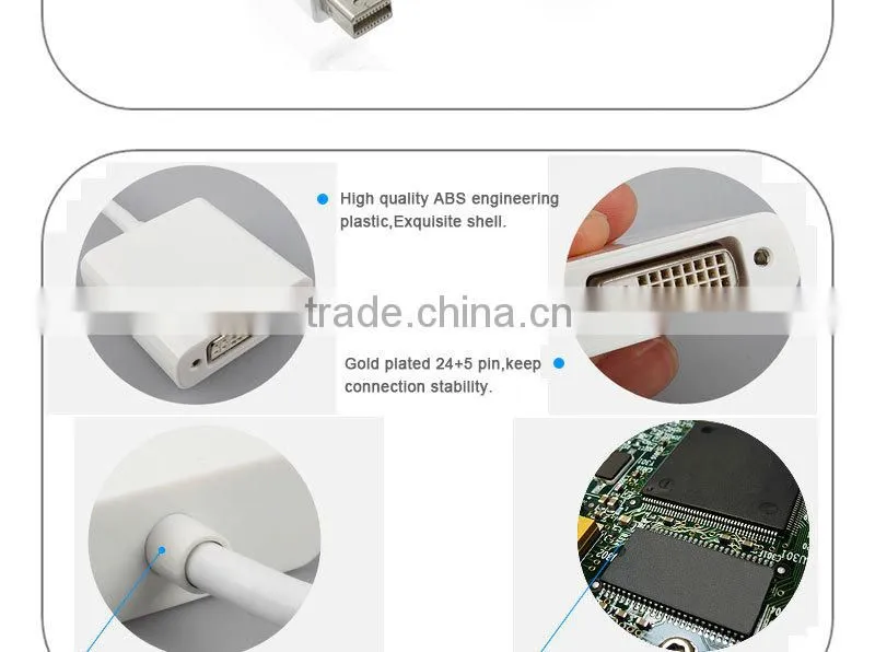 sumsung led tv female mini displayport to dvi adapter