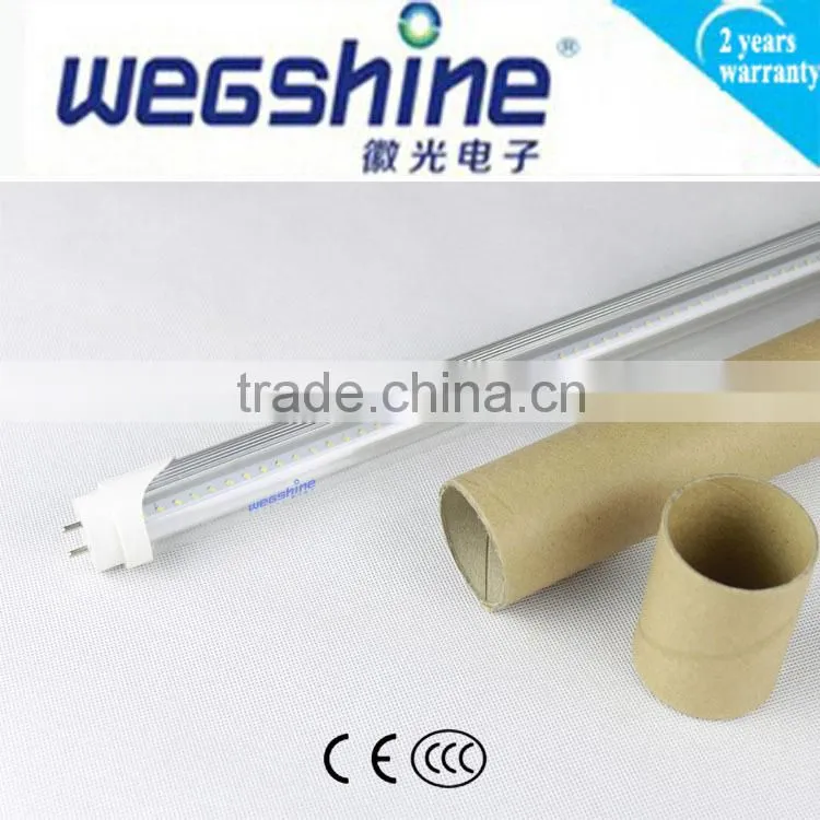 Hotsale hight lumen uniform light 1200mm wegshine smd t5 18w led tube light led tube light