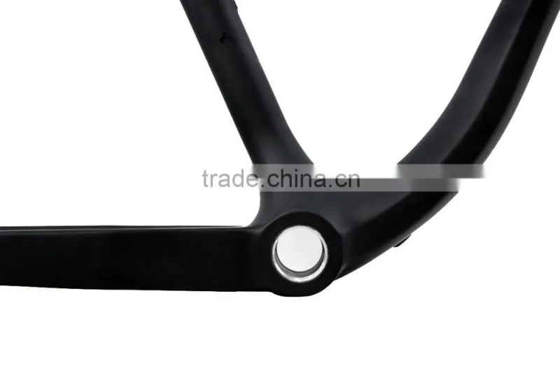 China Factory Full Carbon Fiber 120mm BB Width 197mm Rear Spacing 26er Carbon Snow Bike Fat Bike Frames MTB Frameset AG120