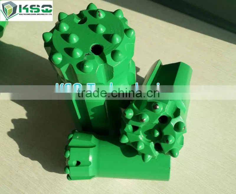 T51 Thread Button Bit Drop Center Flat Face Tungsten Carbide Drill Tools