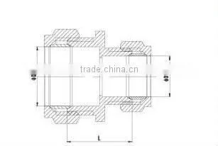 Reducing Coupler fitting with check valve