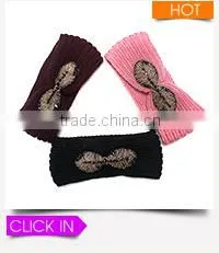 Stock Item beautiful bright orange loop scarf knit female winter neck warmer